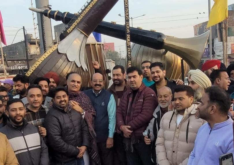 DOABA CHOWK अब जाना जाएगा बाबा श्री हरिवल्लभ के नाम से