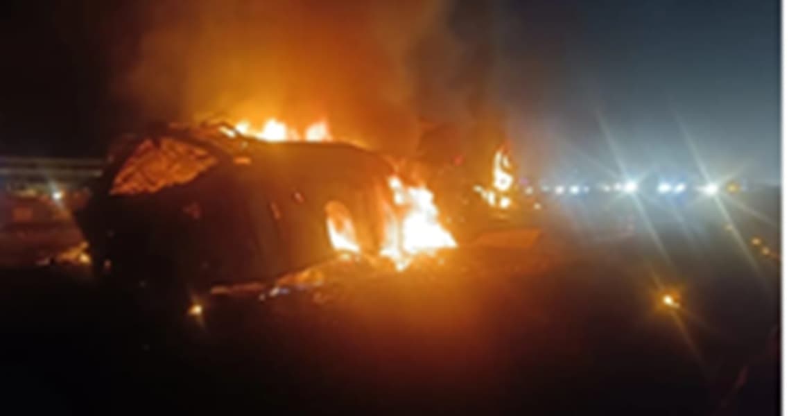 Karnataka Bus Accident – ट्रक-स्लीपर बस की टक्कर, 20 लोग ज़िंदा जले