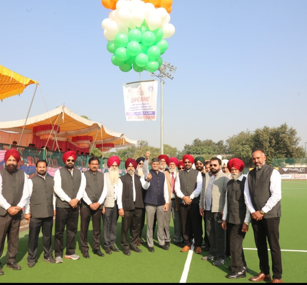 25th Hockey Olympian महेंद्र सिंह मुंशी हॉकी टूर्नामेंट धूमधाम से शुरू हुआ
