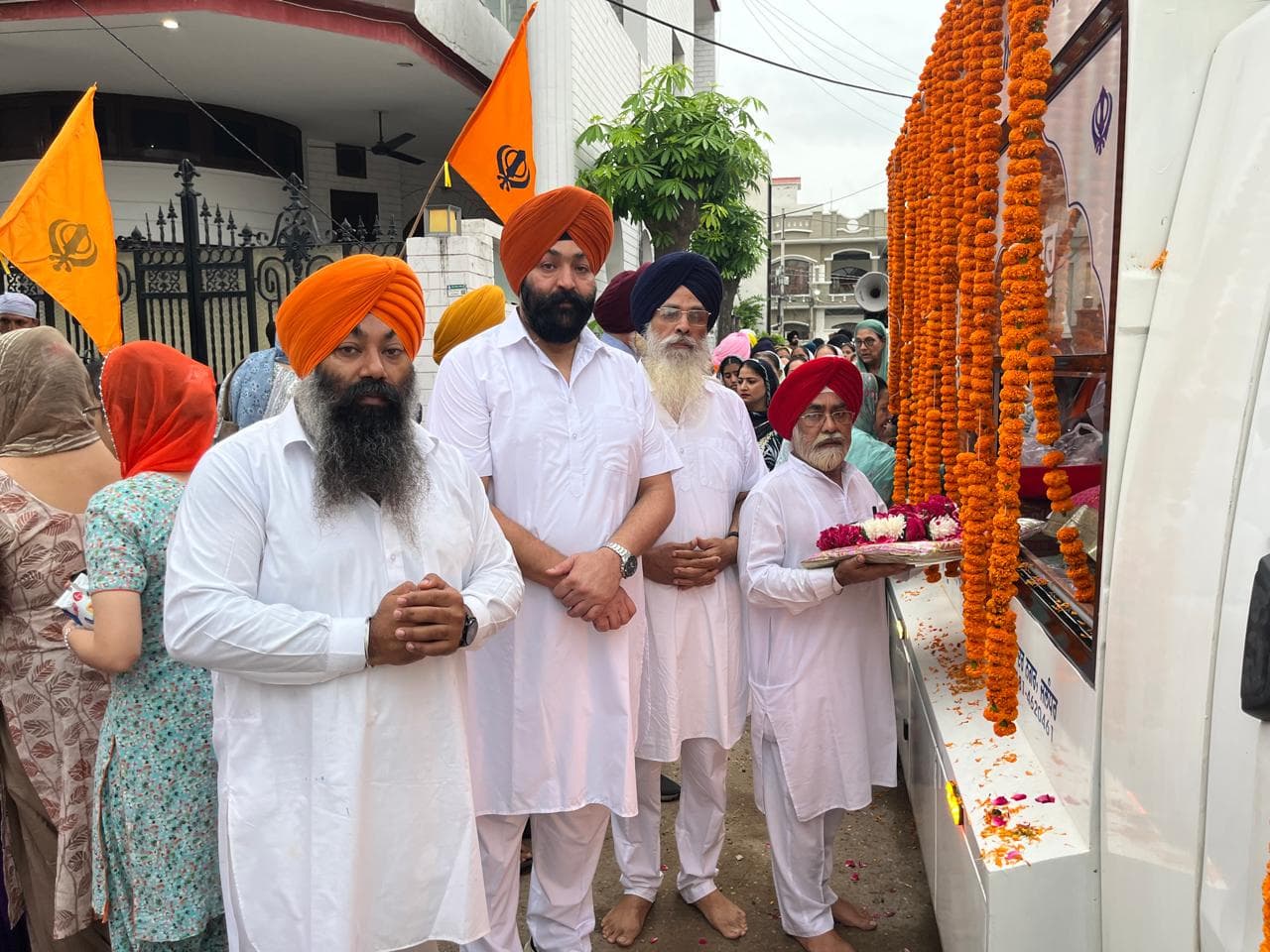 Guru Gobind Singh Nagar निवासियों ने किया नगर कीर्तन का निष्ठापूर्ण स्वागत