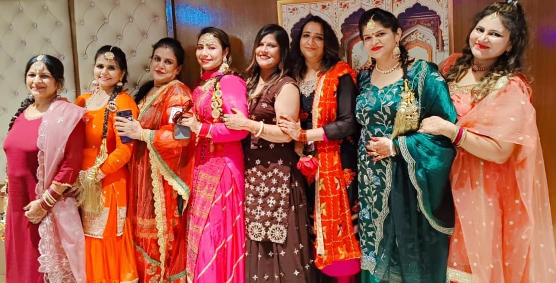 TEEJ 2025 : शेखां बाजार किट्टी ग्रुप ने मनाया तीज त्यौहार