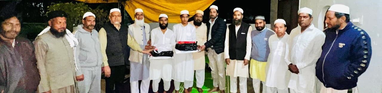 pray for peace -तनवीर सलमानी के घर कुरान शरीफ की तकमील पर तकरीब का इंअकाद