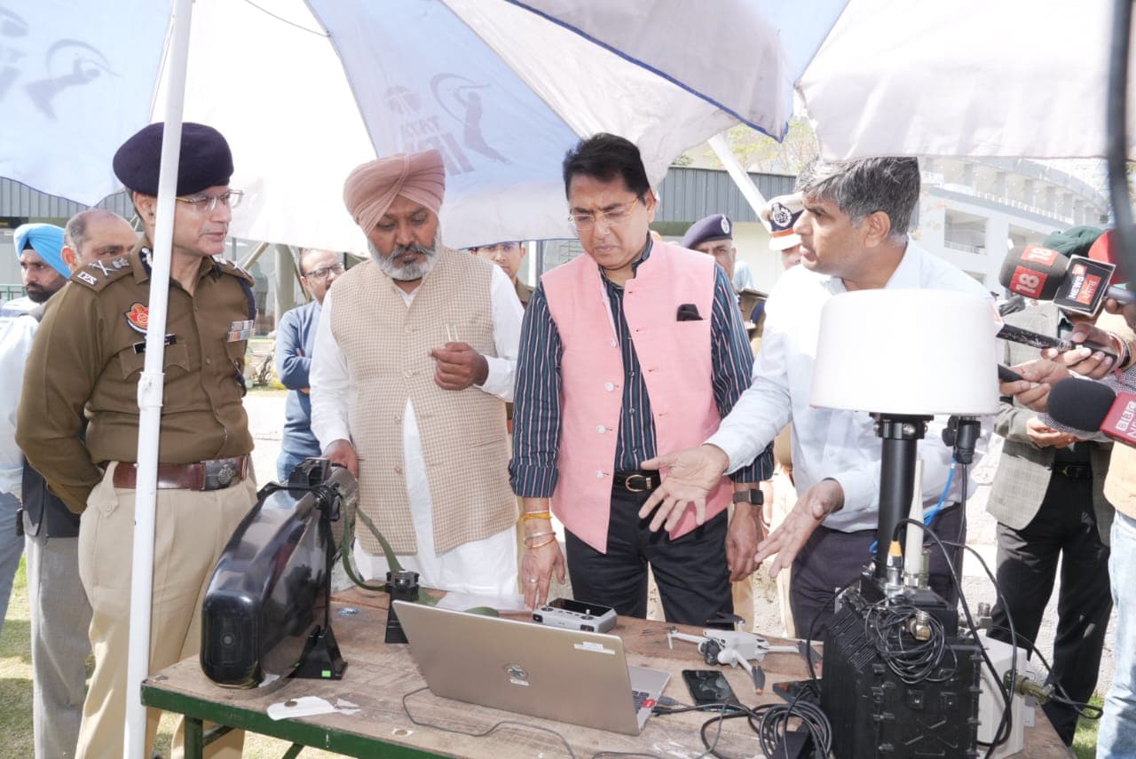 Anti-Drone Systems के ट्रायल, नशीली दवाओं की तस्करी रोकेंगे