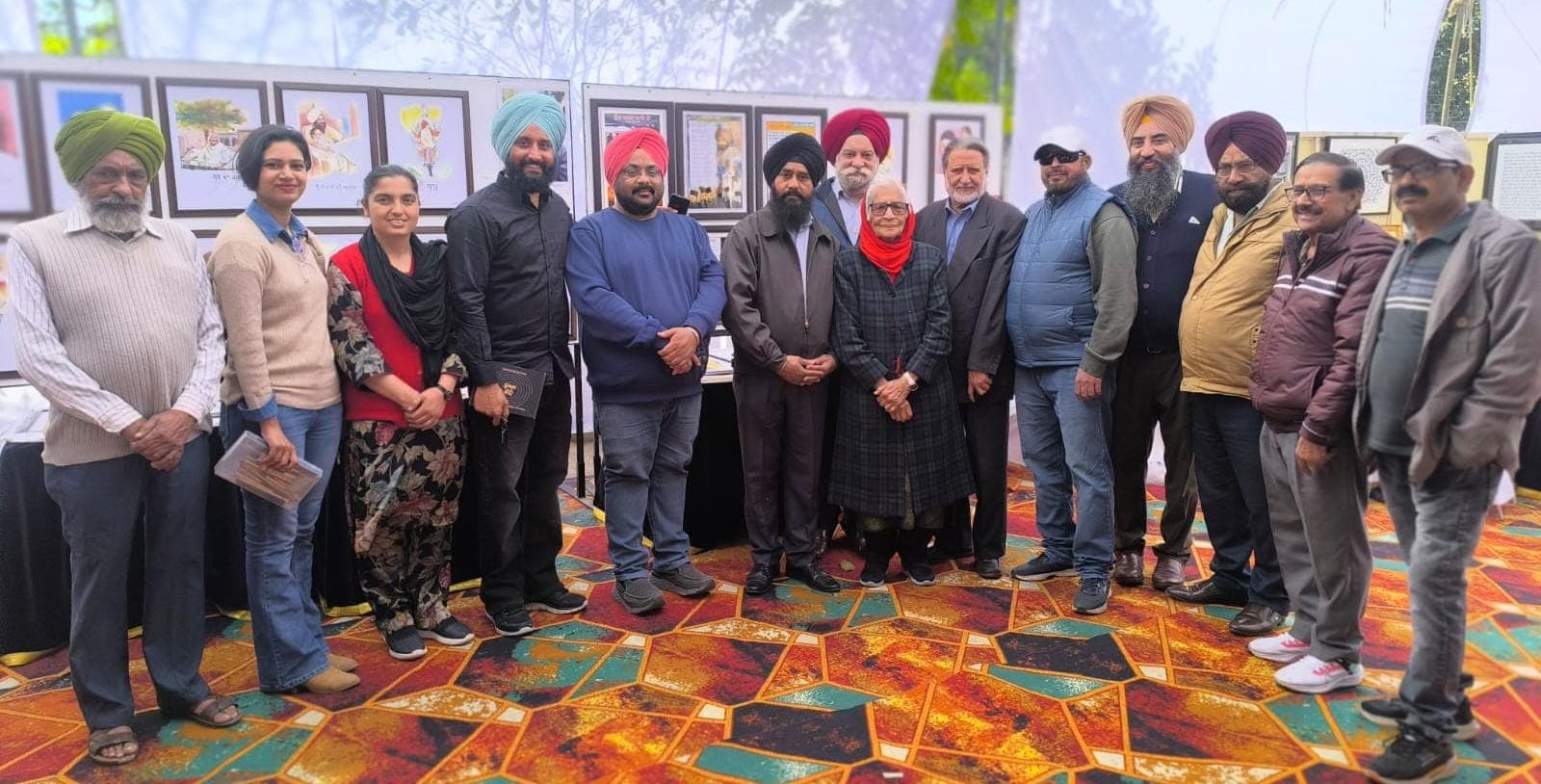 PUNJAB PRESS CLUB-दो दिवसीय कला प्रदर्शनी संपन्न