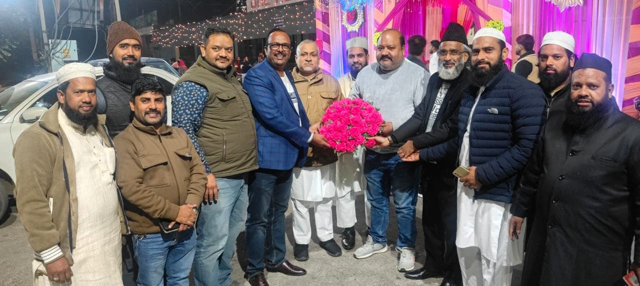 Mobin Ahmad के जिला चेयरमैन बनने पर विभिन्न मुस्लिम तंजीमों ने किया स्वागत