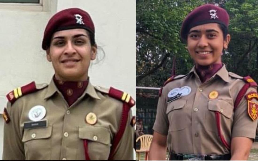 Air Force Academy के लिए 02 लड़कियों का चयन; जनवरी से शुरू होगी ट्रेनिंग