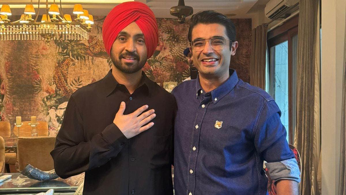 Diljit Dosanjh ने BJP प्रवक्ता Jaiveer Shergill से मुलाकात की