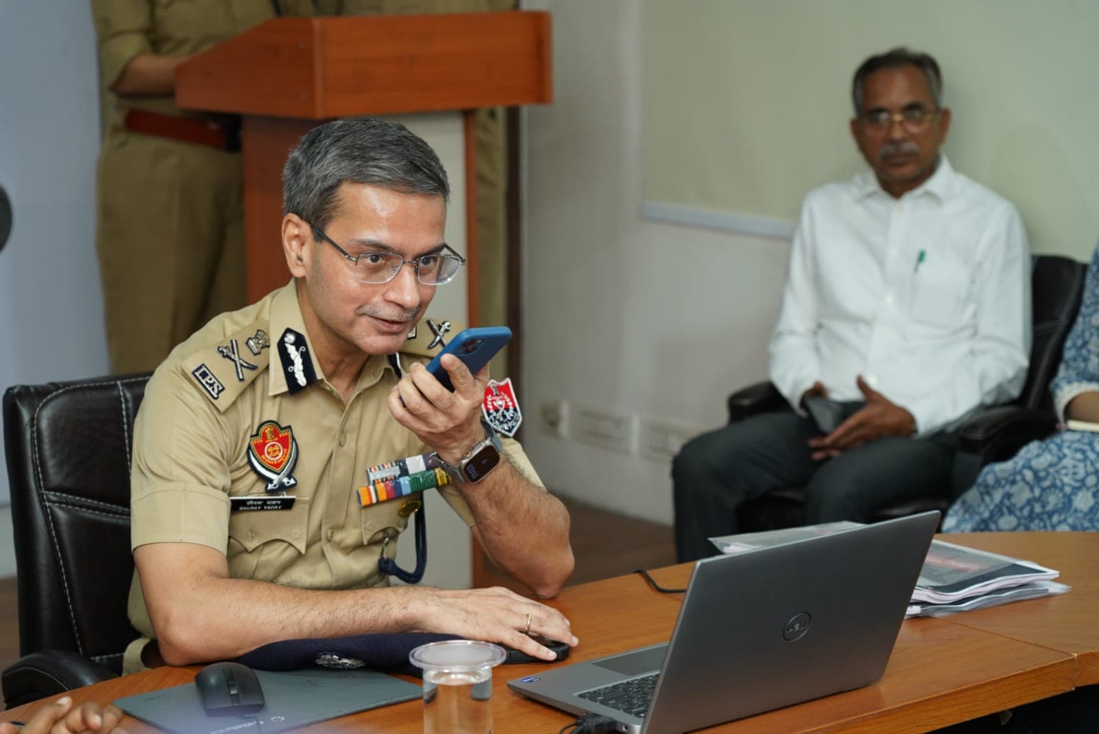 'साइबर हेल्पलाइन 1930', ENHANCED CALL CENTRE का उद्घाटन