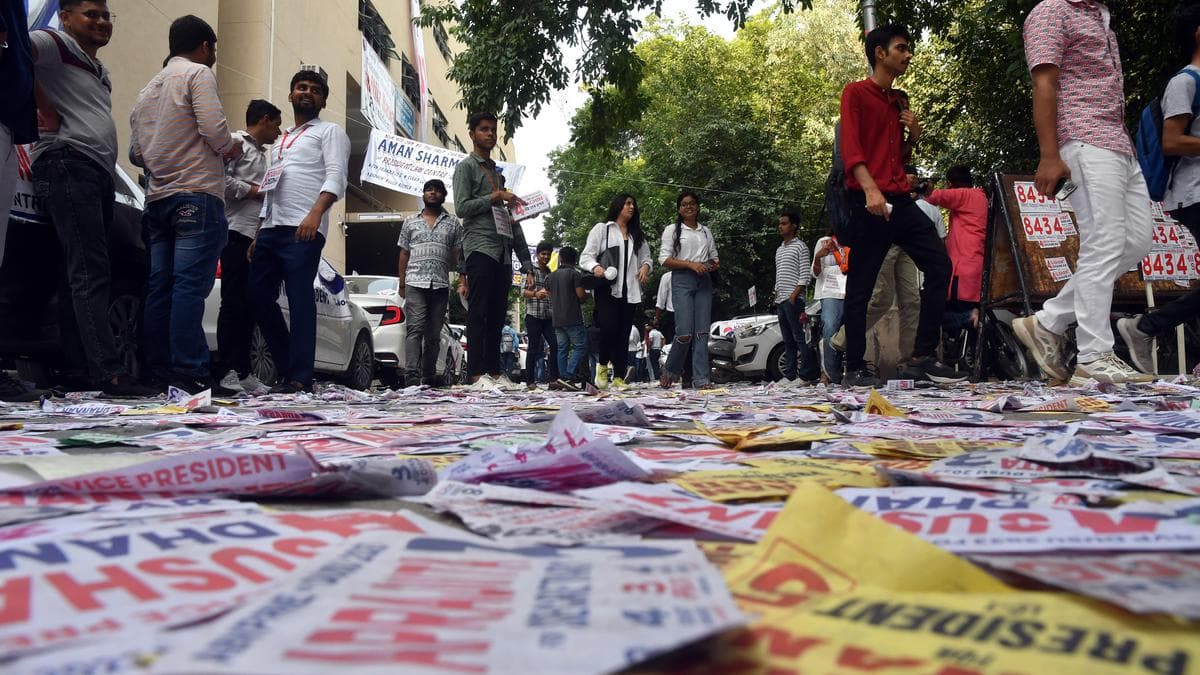 DU Student Union चुनाव आज, वोटों की गिनती पर कोर्ट की रोक