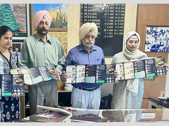 PAU VC ने मोटे अनाज पर Brochure जारी किया