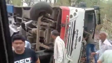 BUS ACCIDENT : पंचकूला में बस पलटी; 40 से ज्यादा स्कूली बच्चे घायल