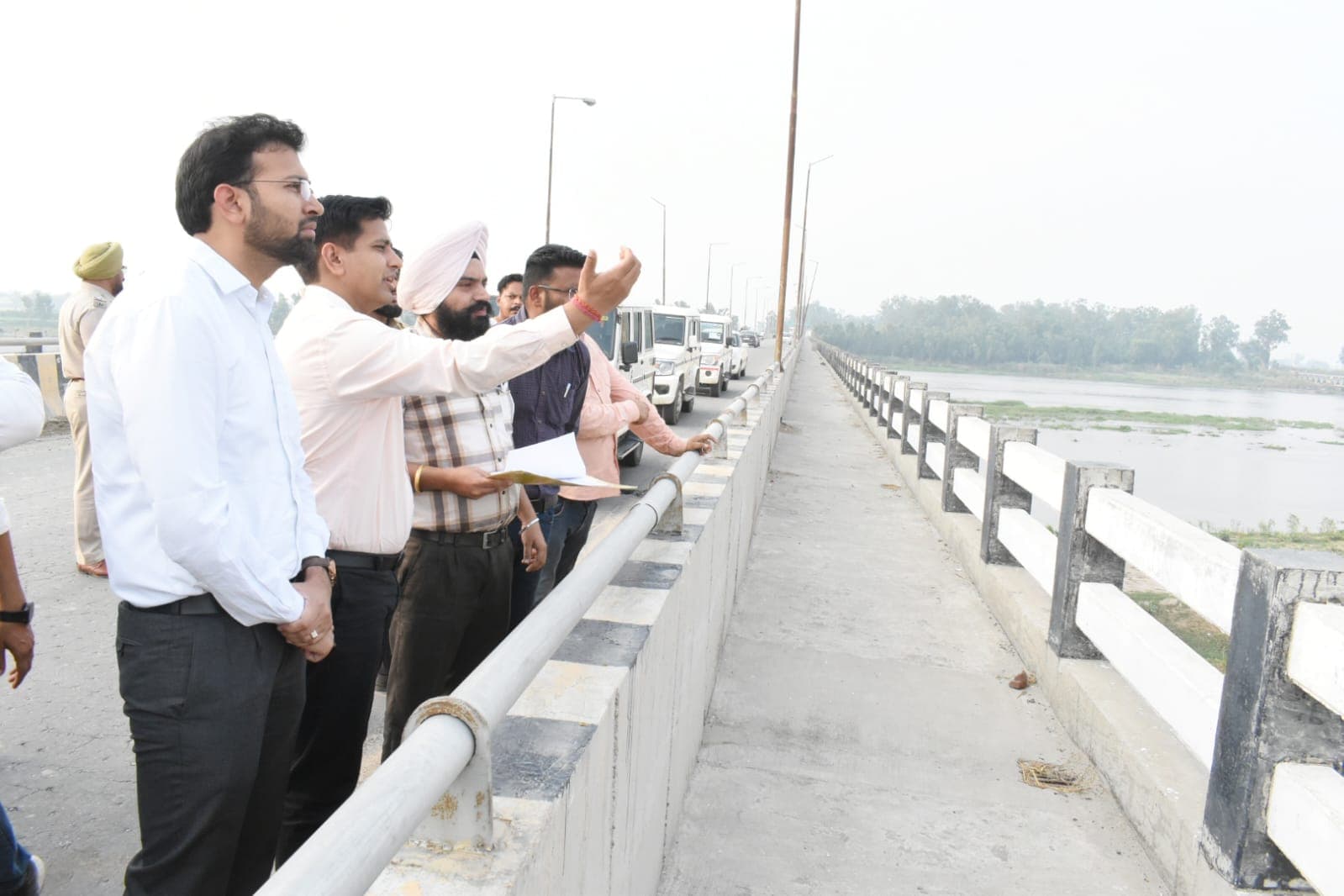 DC JALANDHAR ने बाढ़ की रोकथाम के प्रबंधों का लिया जायजा