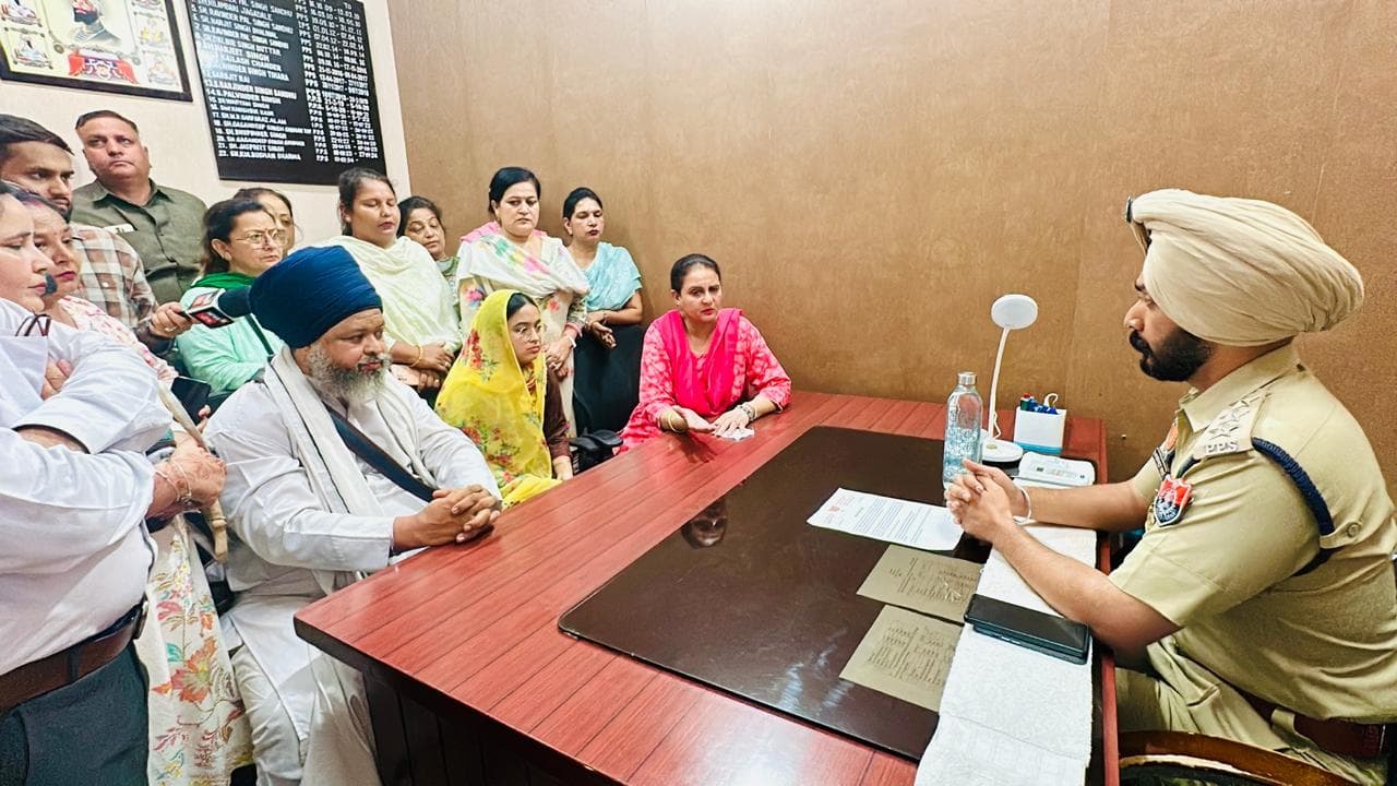 BJP MAHILA MORCHA जालंधर में नशे के खिलाफ की कार्रवाई की मांग