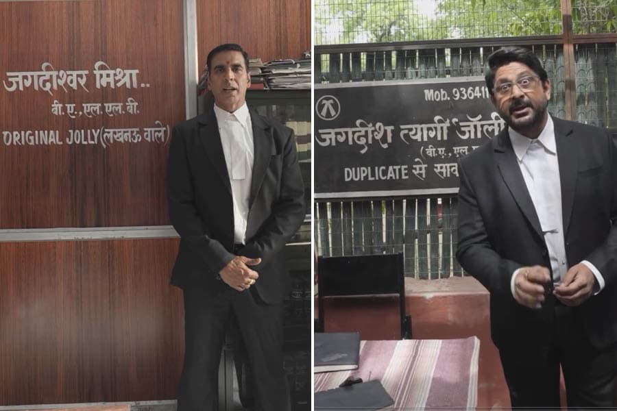 JOLLY LLB 3 : अक्षय -अरशद वारसी ने शूटिंग शुरू की