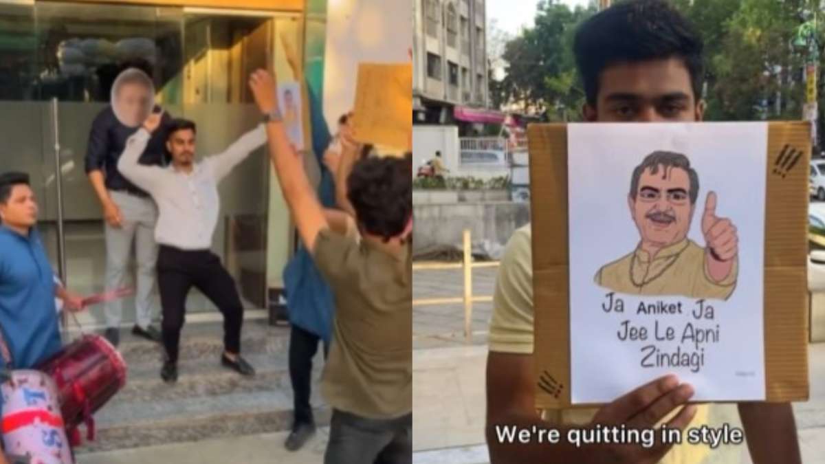 NO RESPECT NO INCREMENT : नौकरी छोड़ने से पहले बॉस के सामने जमकर नाचा, ठुमके लगाए