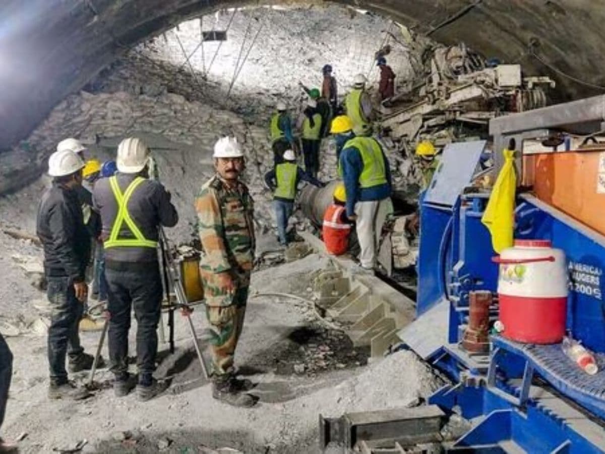 सुरंग के भीतर का वीडियो आया, सभी मज़दूर ठीक