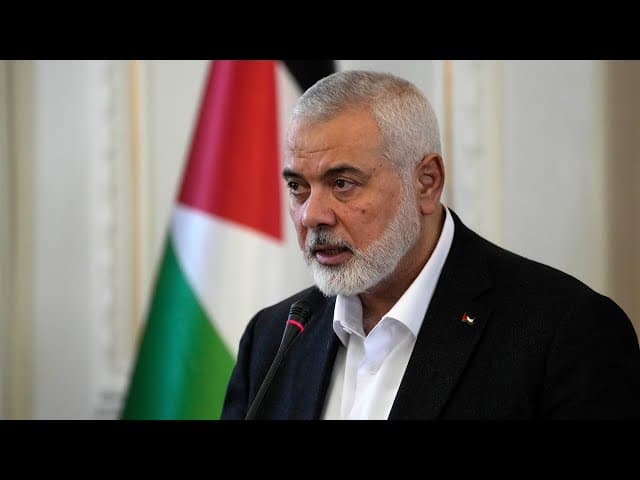 Hamas chief इस्माइल हनीयेह मारा गया