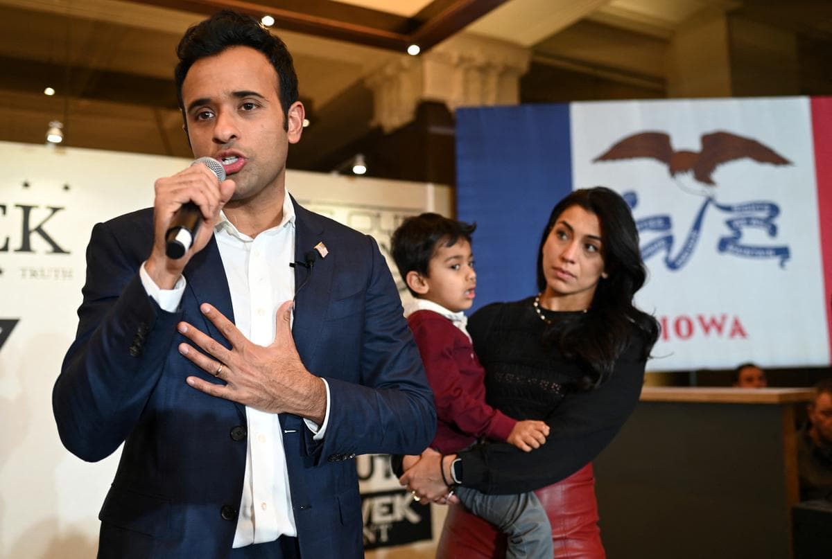 भारतीय-अमेरिकी विवेक रामास्वामी ने खराब प्रदर्शन के बाद राष्ट्रपति बनने की दौड़ से खुद को अलग किया